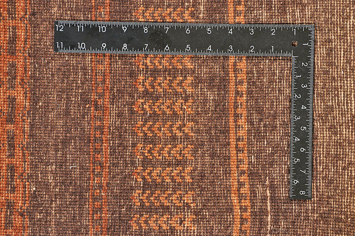 Saddle Brown Gabbeh 8' 10 x 11' 11 - No. 56130 - ALRUG Rug Store