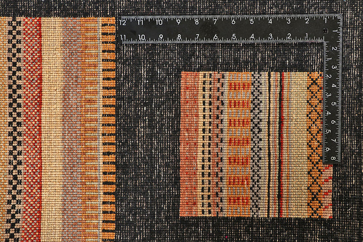Black Gabbeh 9' 1 x 12' - No. 56131 - ALRUG Rug Store