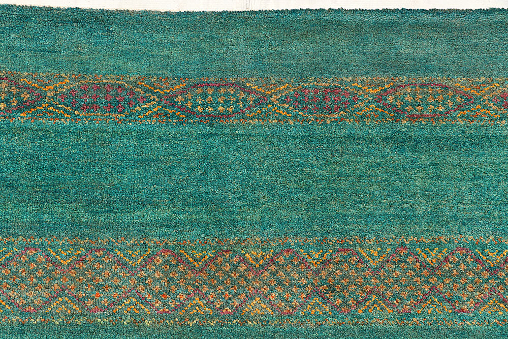 Teal Gabbeh 8' 5 x 11' 6 - No. 56132 - ALRUG Rug Store