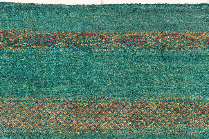 Teal Gabbeh 8' 5 x 11' 6 - No. 56132 - ALRUG Rug Store