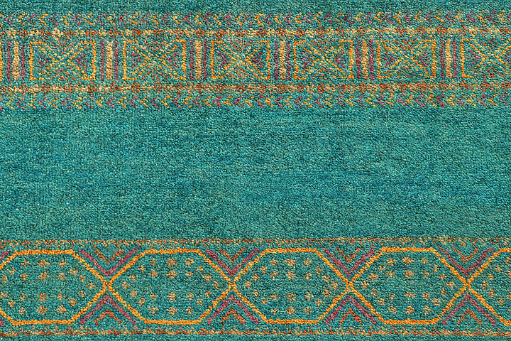 Teal Gabbeh 8' 5 x 11' 6 - No. 56132 - ALRUG Rug Store