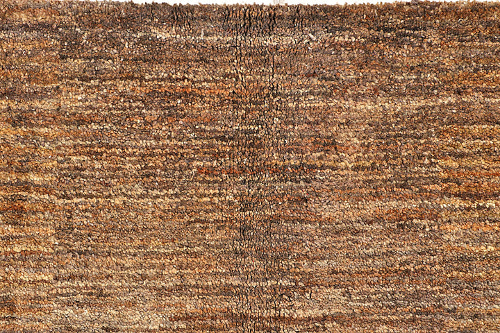 Saddle Brown Gabbeh 9' 1 x 12' 2 - No. 56134 - ALRUG Rug Store