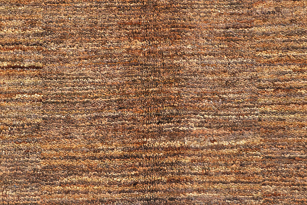 Saddle Brown Gabbeh 9' 1 x 12' 2 - No. 56134 - ALRUG Rug Store