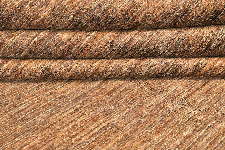 Saddle Brown Gabbeh 9'  1" x 12'  2" - No. QA67047