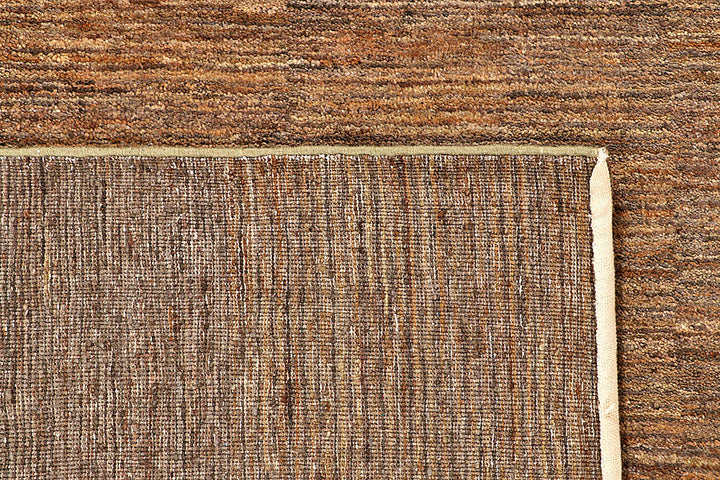 Saddle Brown Gabbeh 9' 1 x 12' 2 - No. 56134 - ALRUG Rug Store