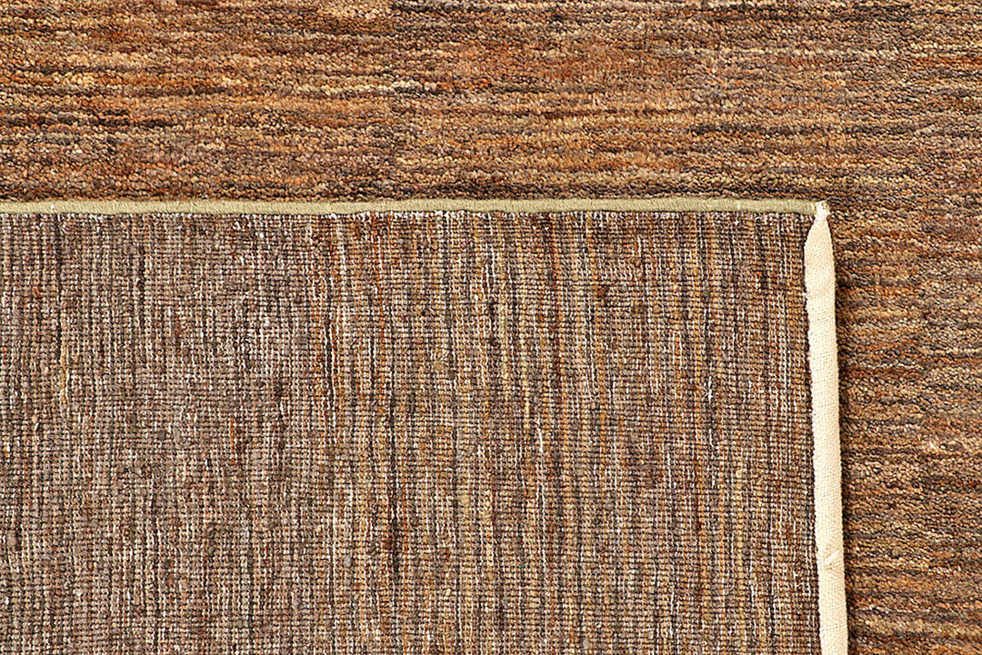 Saddle Brown Gabbeh 9'  1" x 12'  2" - No. QA67047