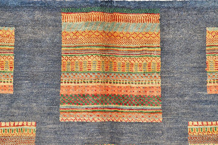 Multi Colored Gabbeh 9' 1 x 11' 7 - No. 56135 - ALRUG Rug Store