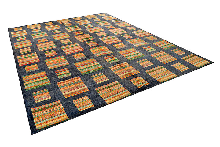 Multi Colored Gabbeh 9' 1 x 11' 7 - No. 56135 - ALRUG Rug Store