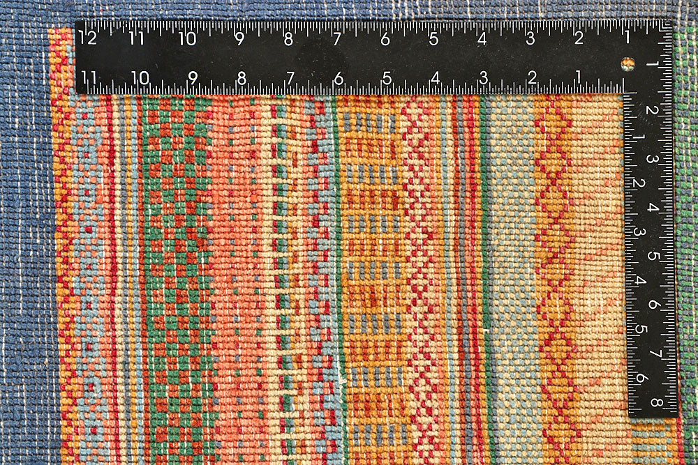 Multi Colored Gabbeh 9' 1 x 11' 7 - No. 56135 - ALRUG Rug Store