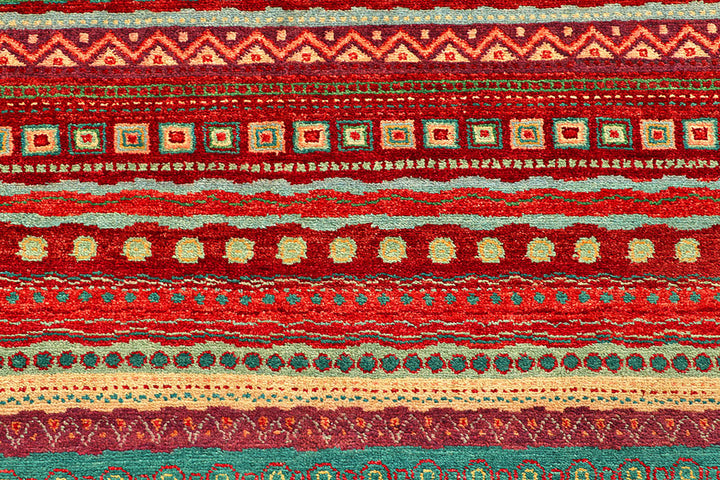 Multi Colored Gabbeh 8'  x" 11'  9" - No. QA22562