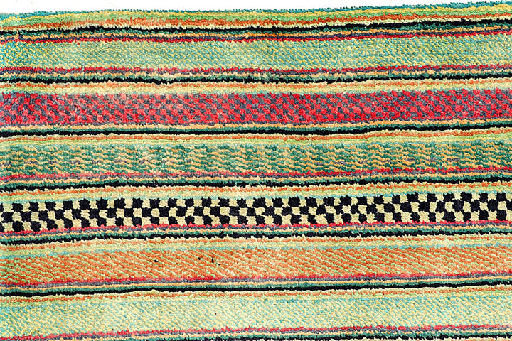 Multi Colored Gabbeh 8' 4 x 10' 9 - No. 56137 - ALRUG Rug Store