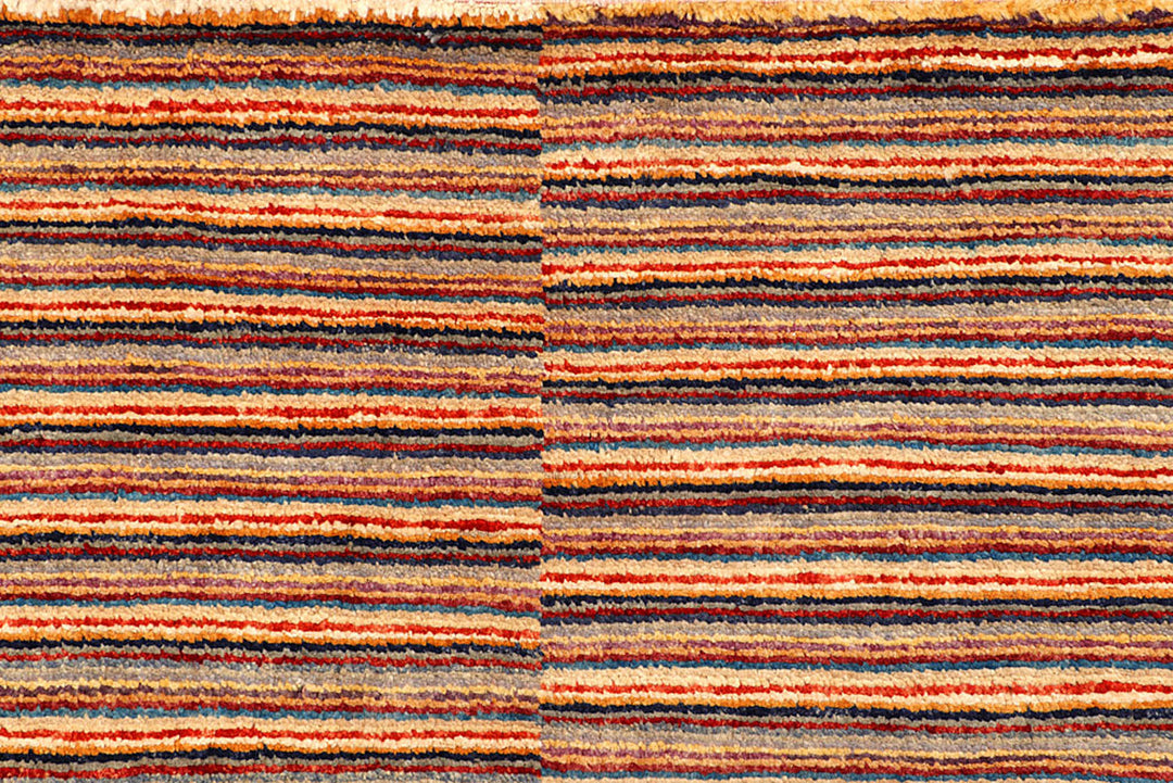 Multi Colored Gabbeh 8'  4" x 11' " - No. QA36729
