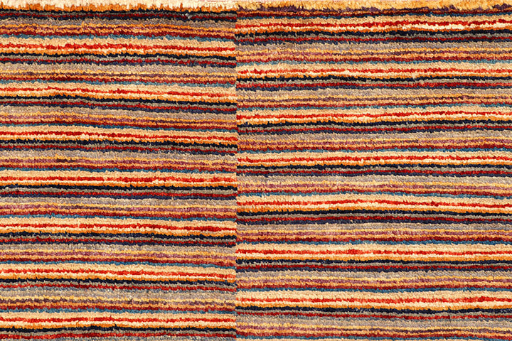 Multi Colored Gabbeh 8'  4" x 11' " - No. QA36729