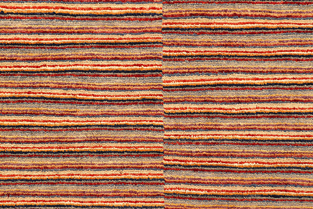 Multi Colored Gabbeh 8'  4" x 11' " - No. QA36729