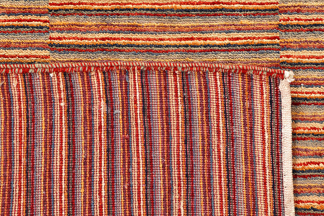 Multi Colored Gabbeh 8'  4" x 11' " - No. QA36729