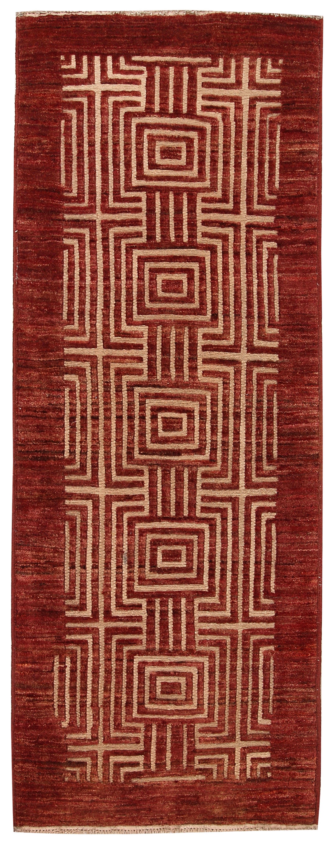 Firebrick Gabbeh 2' 2 x 6' 2 - No. 56142 - ALRUG Rug Store