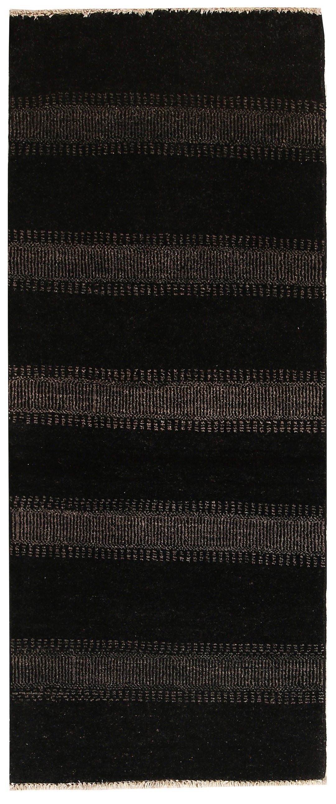 Black Gabbeh 2' 2 x 5' 1 - No. 56149 - ALRUG Rug Store