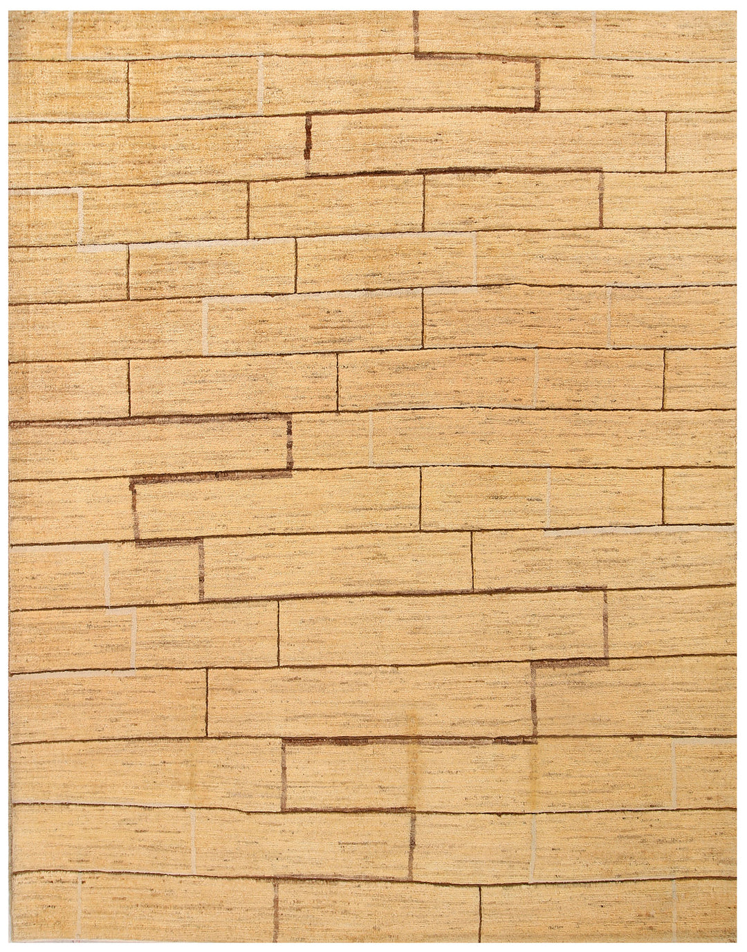 Wheat Gabbeh 5' 1 x 6' 6 - No. 56151 - ALRUG Rug Store