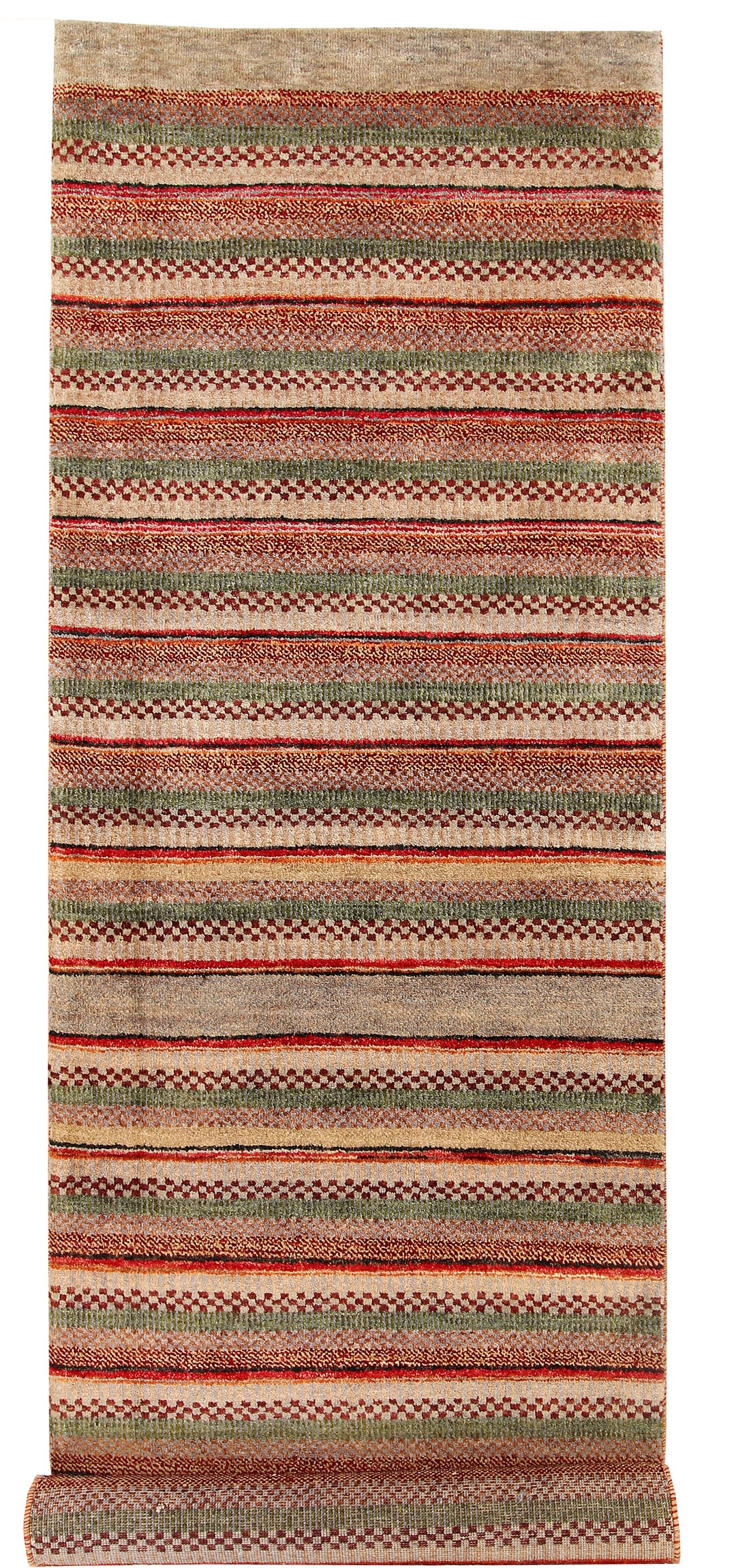 Multi Colored Gabbeh 2' 7 x 8' 1 - No. 56158 - ALRUG Rug Store