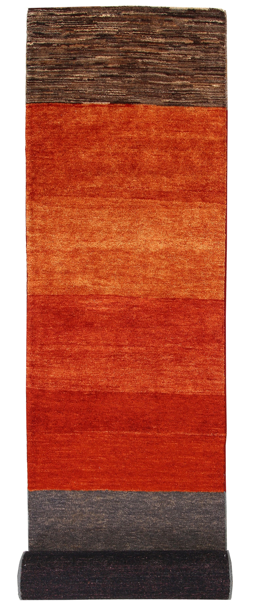 Multi Colored Gabbeh 2' 1 x 10' - No. 56164 - ALRUG Rug Store