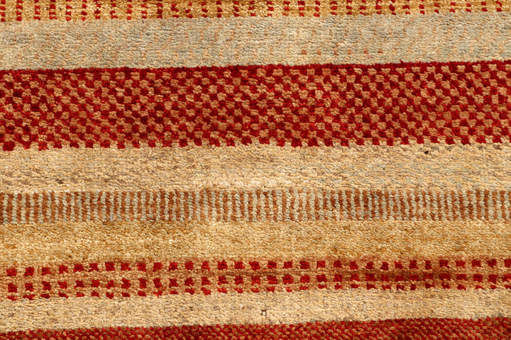 Multi Colored Gabbeh 2'  7" x 8'  3" - No. QA95820