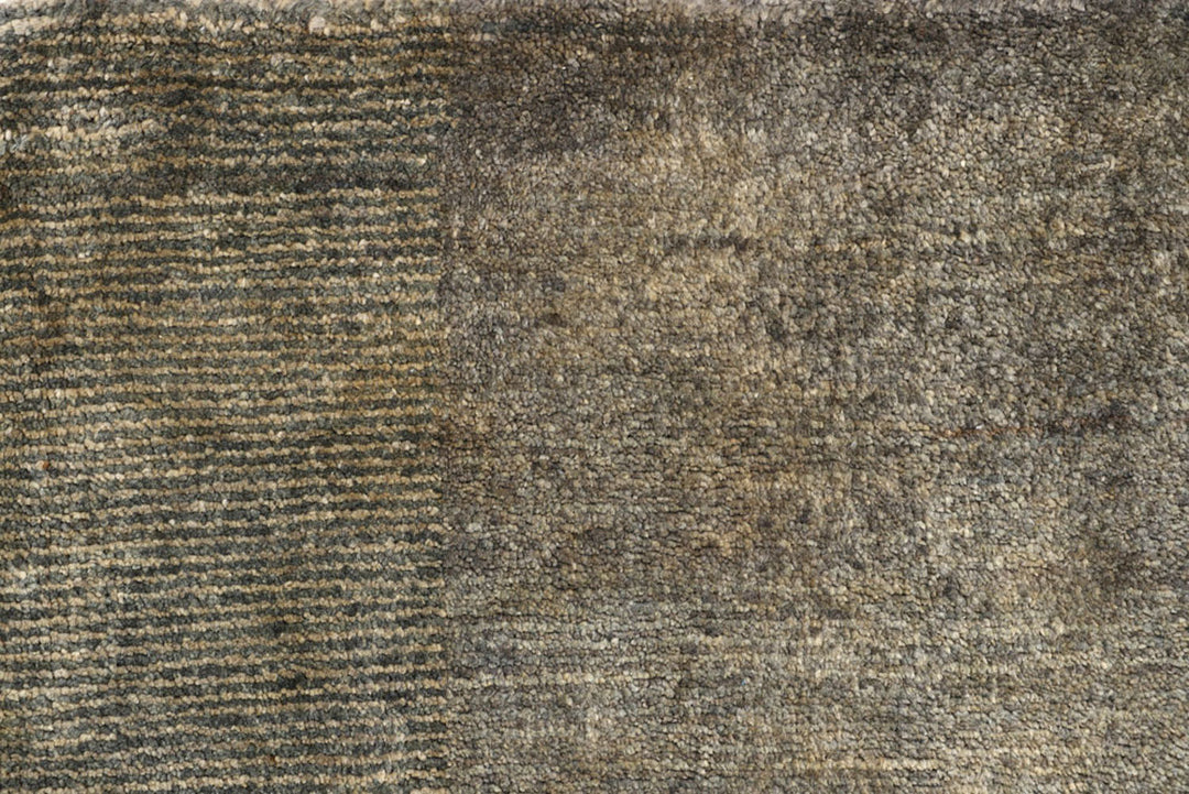 Dim Grey Gabbeh 2'  6" x 11'  1" - No. QA97893