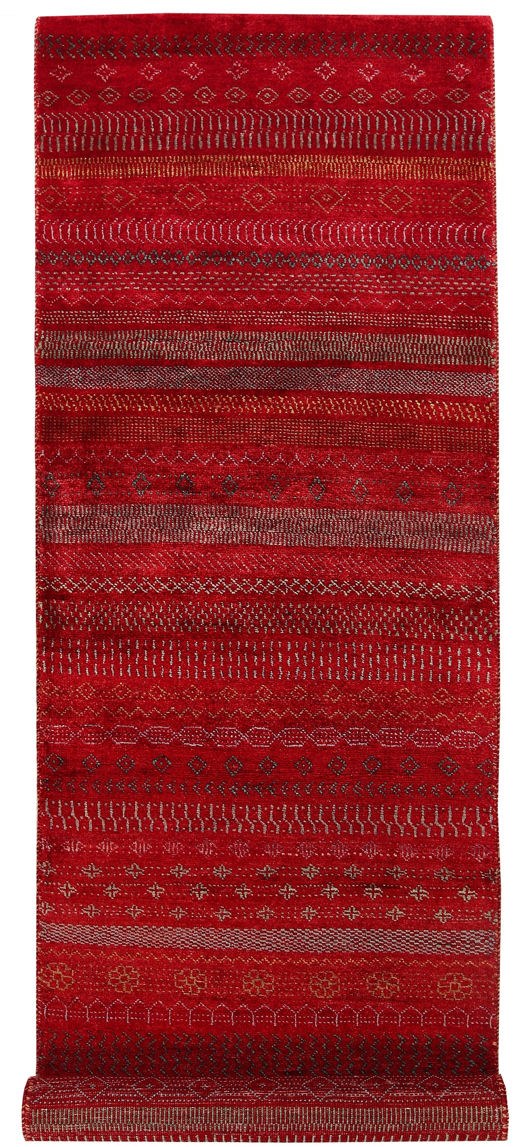 Firebrick Gabbeh 2' 7 x 8' 6 - No. 56182 - ALRUG Rug Store
