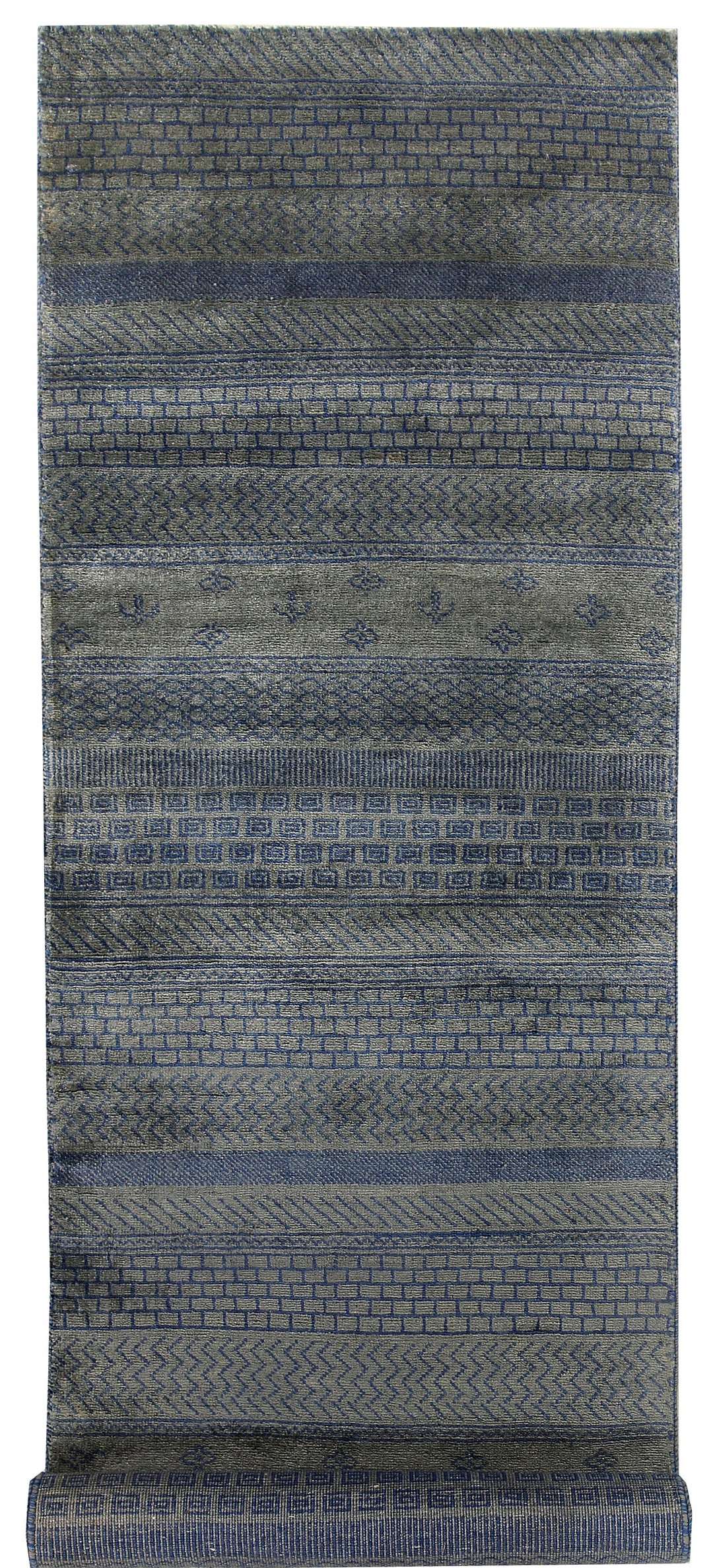 Dark Grey Gabbeh 2' 7 x 8' 4 - No. 56183 - ALRUG Rug Store