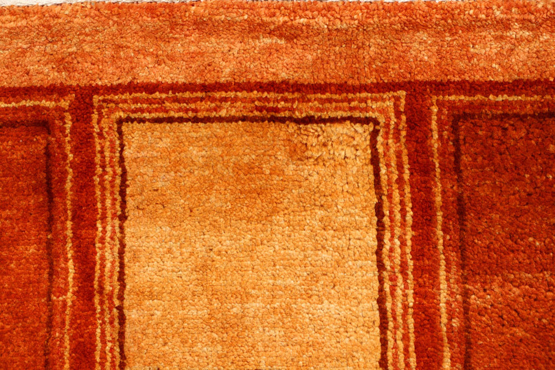 Multi Colored Gabbeh 2'  6" x 11'  7" - No. QA32564