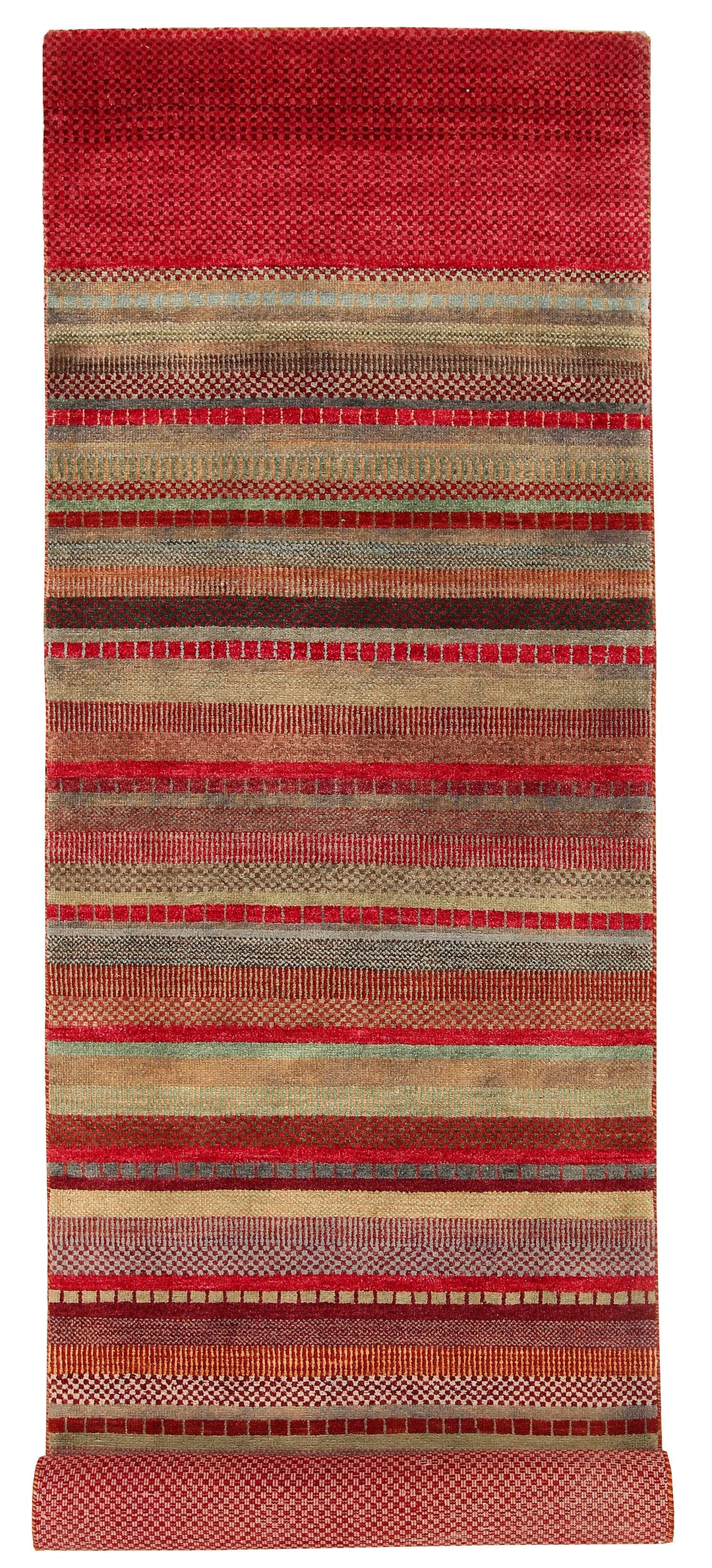 Multi Colored Gabbeh 2' 7 x 8' 4 - No. 56193 - ALRUG Rug Store