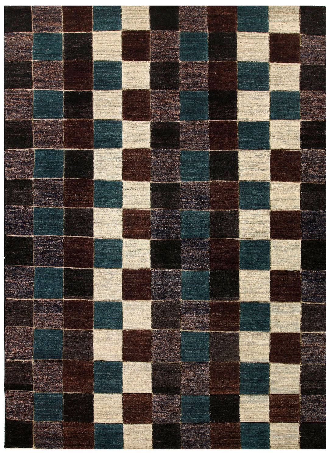 Multi Colored Gabbeh 5' 7 x 7' 9 - No. 56198 - ALRUG Rug Store