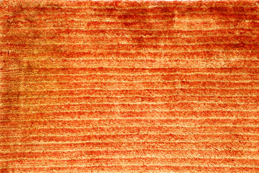 Dark Orange Gabbeh 2'  3" x 10'  5" - No. QA45590