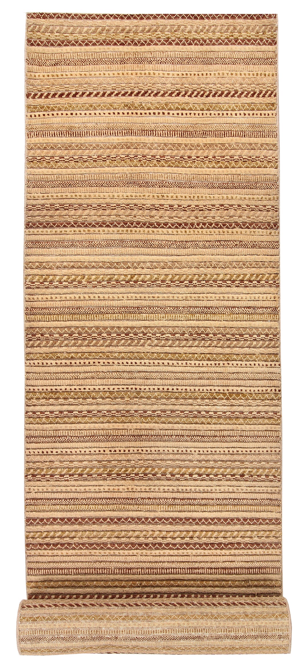 Burlywood Gabbeh 2' 7 x 12' 4 - No. 56202 - ALRUG Rug Store