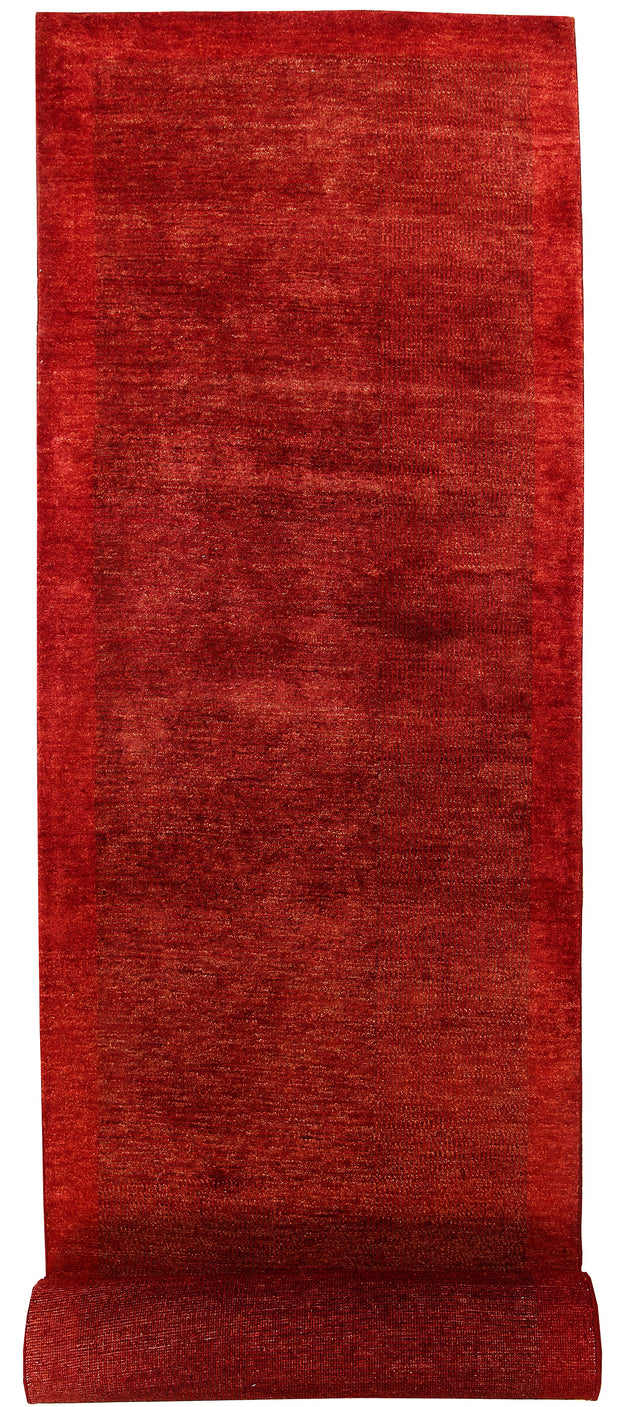 Firebrick Gabbeh 2' 6 x 12' 2 - No. 56211 - ALRUG Rug Store