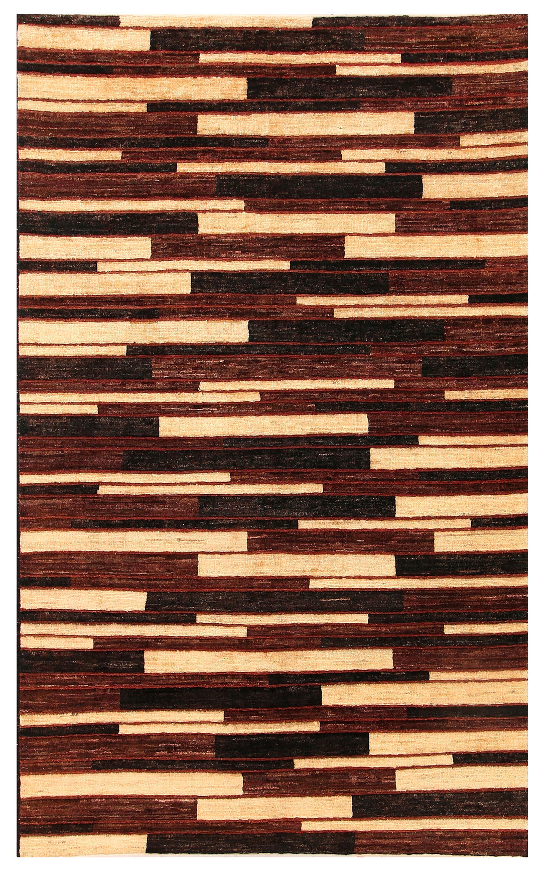 Multi Colored Gabbeh 3' 10 x 6' 4 - No. 56212 - ALRUG Rug Store