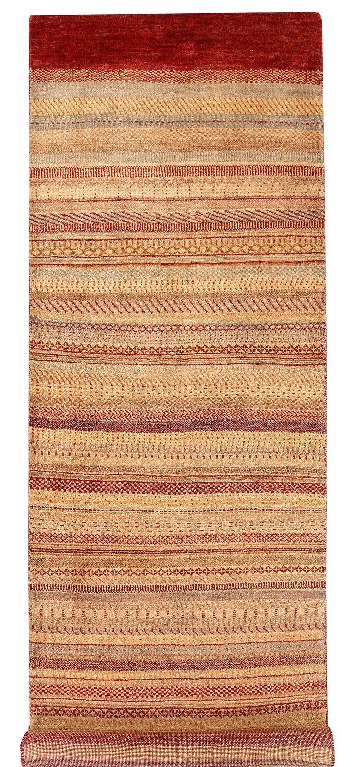 Multi Colored Gabbeh 2'  7" x 8'  4" - No. QA44522