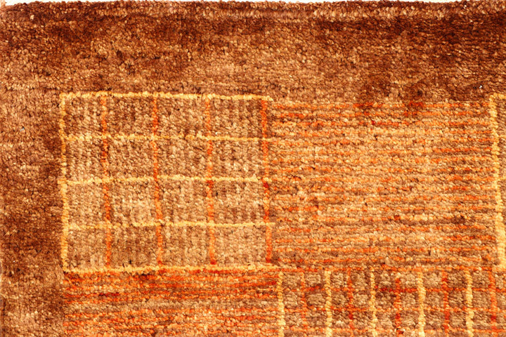 Chocolate Gabbeh 2'  6" x 11'  11" - No. QA97707