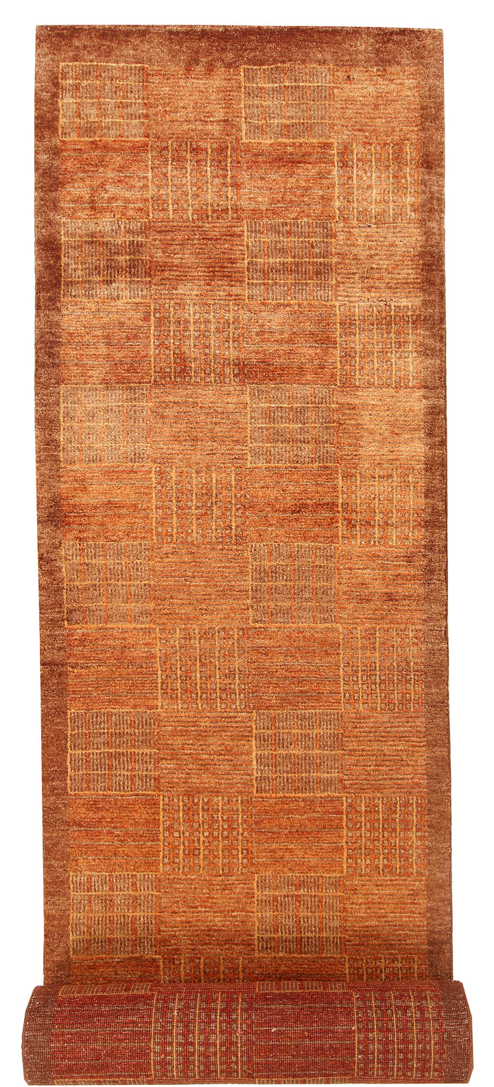 Chocolate Gabbeh 2'  6" x 11'  11" - No. QA97707