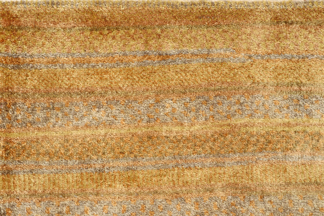 Burlywood Gabbeh 2'  7" x 7'  1" - No. QA49542