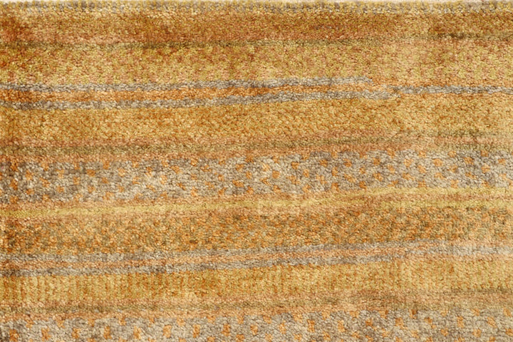 Burlywood Gabbeh 2'  7" x 7'  1" - No. QA49542