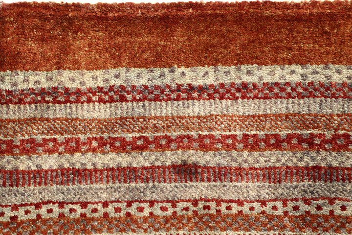Multi Colored Gabbeh 2'  6" x 10'  4" - No. QA88395