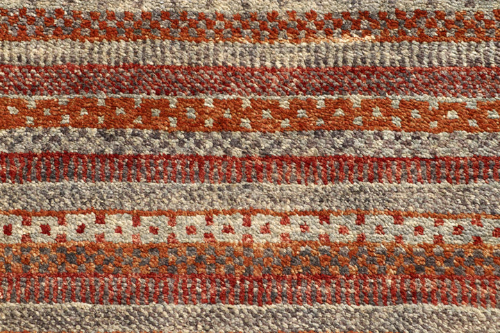 Multi Colored Gabbeh 2'  6" x 10'  4" - No. QA88395