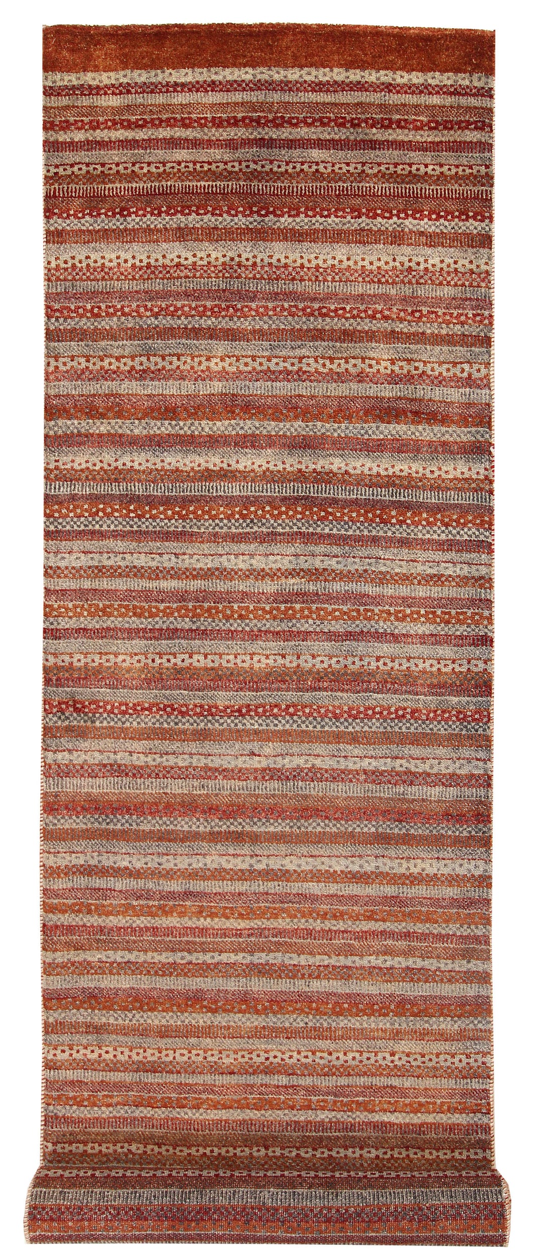 Multi Colored Gabbeh 2' 6 x 10' 4 - No. 56227 - ALRUG Rug Store