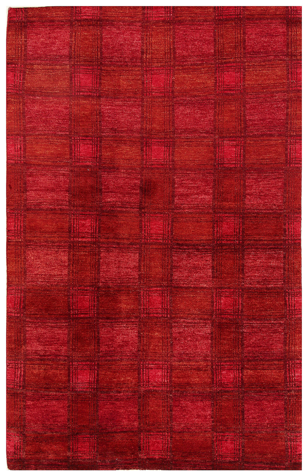 Firebrick Gabbeh 4' 4 x 6' 9 - No. 56237 - ALRUG Rug Store
