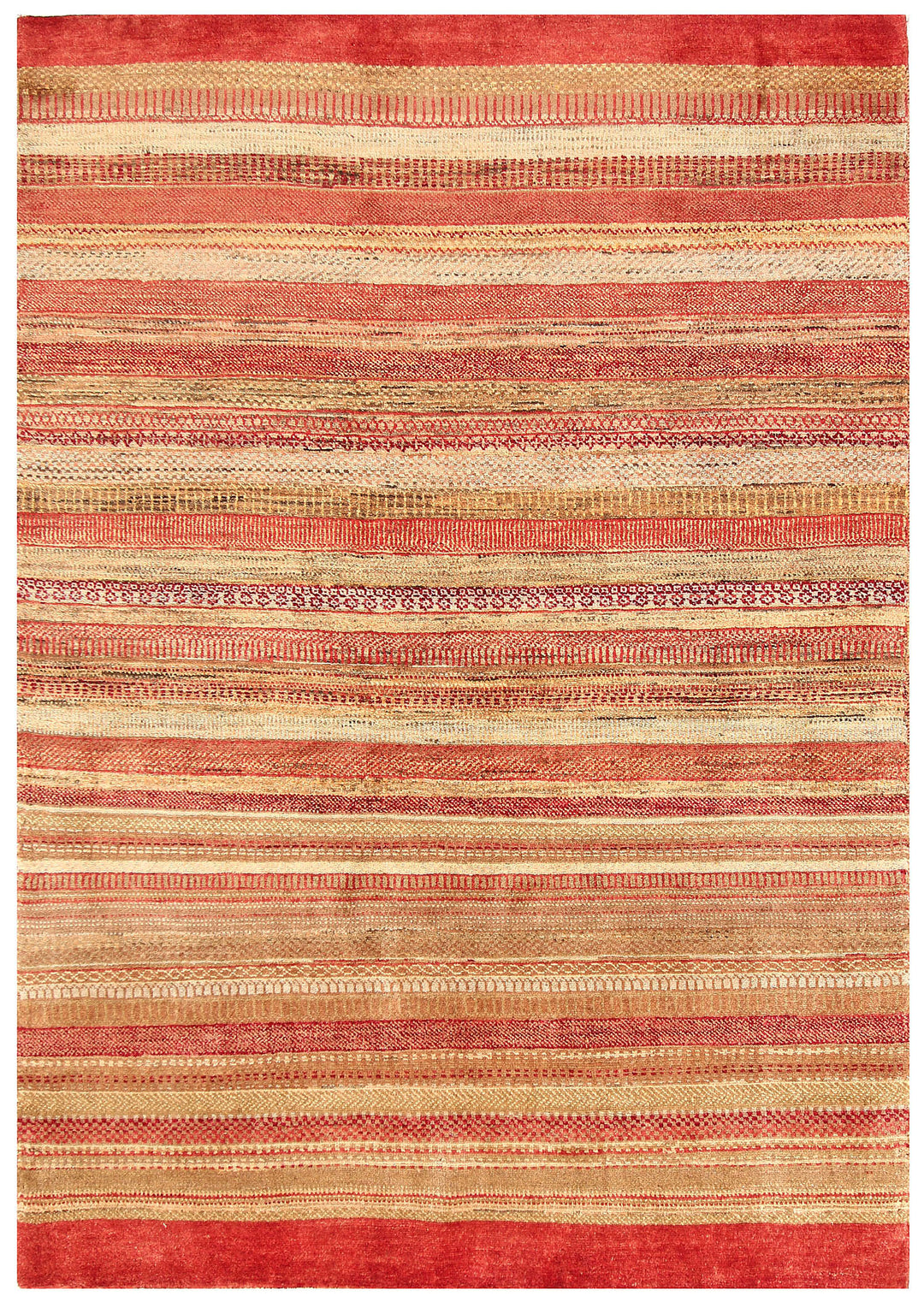Multi Colored Gabbeh 4' 7 x 6' 7 - No. 56273 - ALRUG Rug Store
