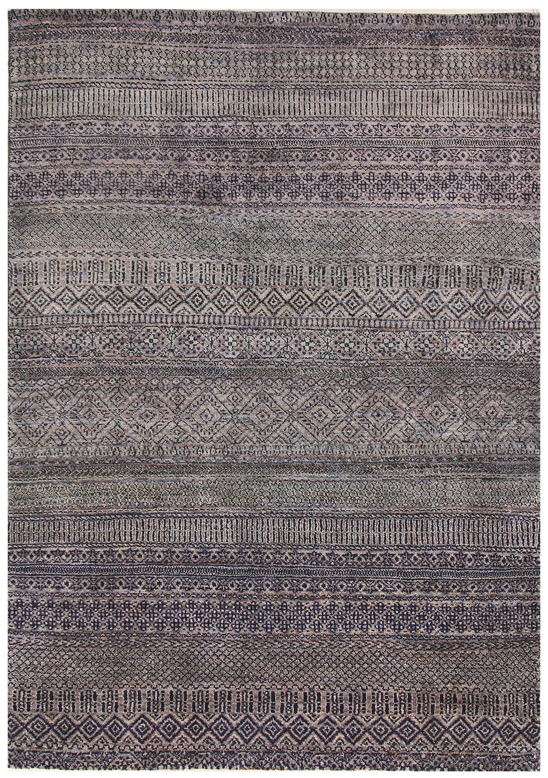 Silver Gabbeh 4' 6 x 6' 5 - No. 56286 - ALRUG Rug Store
