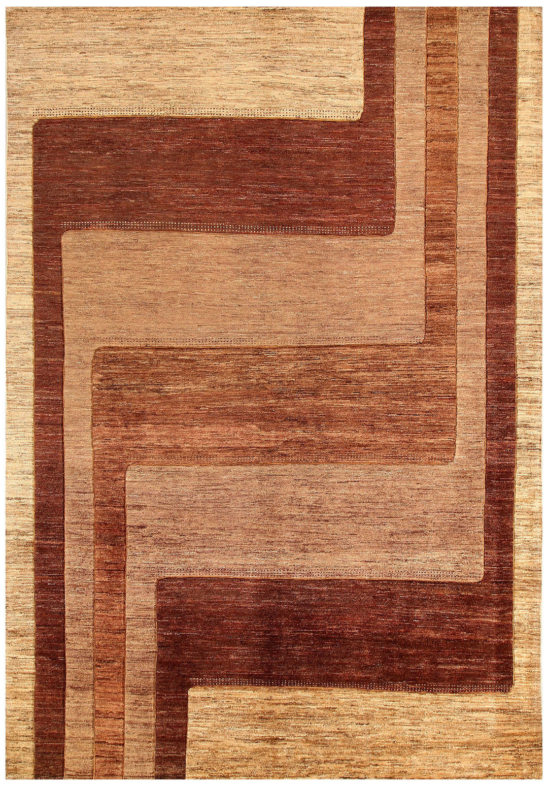 Multi Colored Gabbeh 6' 7 x 9' 6 - No. 56297 - ALRUG Rug Store