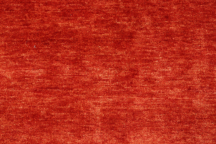 Orange Red Gabbeh 5'  1" x 6'  7" - No. QA67242