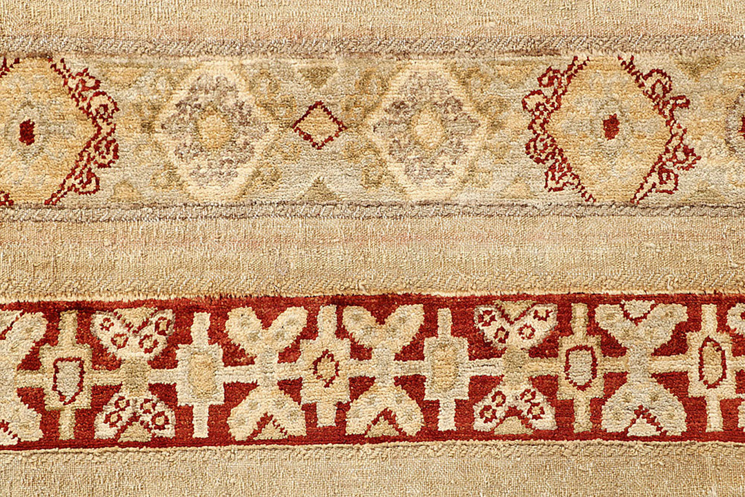 Wheat Gabbeh 6'  6" x 9'  8" - No. QA75633