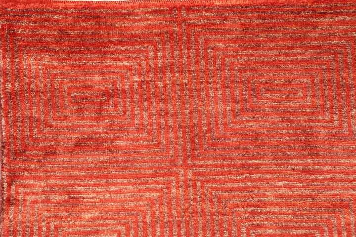 Firebrick Gabbeh 5'  2" x 6'  3" - No. QA81444